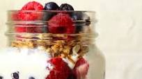 Greek Yogurt Parfait With Homemade Granola Greek Yogurt Parfait With Homemade Granola