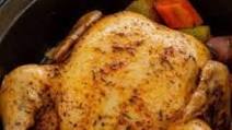 Easy Slow Cooker Whole Chicken & Gravy Recipe Easy Slow Cooker Whole Chicken & Gravy Recipe