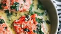 Clean Keto Creamy Garlic Salmon Clean Keto Creamy Garlic Salmon