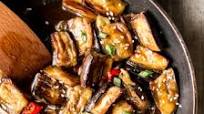 Vegan Chinese aubergine Vegan Chinese aubergine