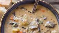 Creamy Mushroom Wild Rice Soup Creamy Mushroom Wild Rice Soup