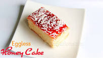Eggless honey cake, Indian bakery style honey cake Eggless honey cake, Indian bakery style honey cake