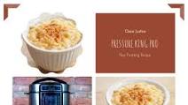 Pressure King Pro Rice Pudding Pressure King Pro Rice Pudding