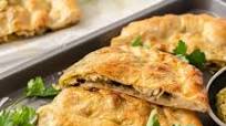 Pesto Chicken Calzone Pesto Chicken Calzone