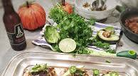 Chicken Chorizo and Crispy Brussels Sprouts Tostadas Chicken Chorizo and Crispy Brussels Sprouts Tostadas