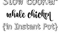 Slow Cooker Whole Chicken Recipe Slow Cooker Whole Chicken Recipe