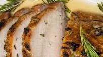 Pork Loin Roast with Garlic and Rosemary Pork Loin Roast with Garlic and Rosemary