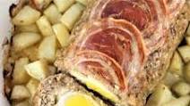 Polpettone with Hard Boiled Eggs (Italian Meatloaf) Polpettone with Hard Boiled Eggs (Italian Meatloaf)