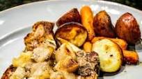 Baked Apple Pork Chops with Vegetables Baked Apple Pork Chops with Vegetables