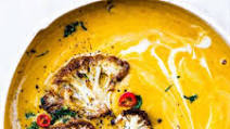 Coconut Curried Cauliflower Soup Coconut Curried Cauliflower Soup