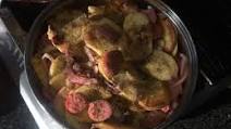 Fried Potatoes With Onion and Kielbasa Fried Potatoes With Onion and Kielbasa