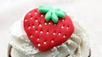 Strawberry jam cupcakes Strawberry jam cupcakes