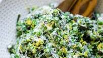 English Pea Salad with Lemon-Ricotta Dressing English Pea Salad with Lemon-Ricotta Dressing