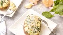 Spinach & Artichoke Stuffed Potatoes Spinach & Artichoke Stuffed Potatoes