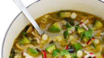 Easy Chicken Posole Verde Easy Chicken Posole Verde