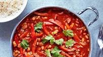 Red pepper & bean tikka masala Red pepper & bean tikka masala