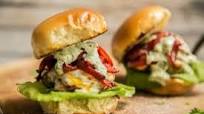 Masala Turkey Burgers with Tandoori Onions & Cilantro Jalapeño Sauce Masala Turkey Burgers with Tandoori Onions & Cilantro Jalapeño Sauce