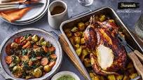 Tikka chicken roast dinner Tikka chicken roast dinner