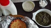 Sarson ka Saag and Makki ki Roti Lassi Podina Chutney and Makkan Sarson ka Saag and Makki ki Roti Lassi Podina Chutney and Makkan