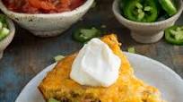 Low-Carb Crustless Taco Pie Low-Carb Crustless Taco Pie