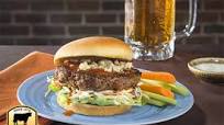 Buffalo-Style Hot Sauce Burgers Buffalo-Style Hot Sauce Burgers