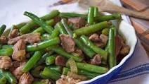 Sauteed Green Beans With Pork Sauteed Green Beans With Pork
