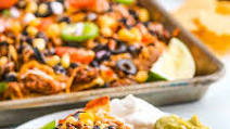 Oven Nachos Oven Nachos