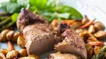 Air Fryer Pork Tenderloin with Carrots, Potatoes and Onion Gravy Air Fryer Pork Tenderloin with Carrots, Potatoes and Onion Gravy