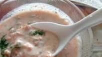 Simple Carrot & Celery Raita/ Savory Curd Dip Simple Carrot & Celery Raita/ Savory Curd Dip