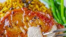 Honey Ginger Dijon Glazed Pork Chops Honey Ginger Dijon Glazed Pork Chops
