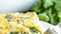 Sausage and Spinach Crustless Quiche Sausage and Spinach Crustless Quiche