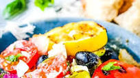 Grilled Greek Salad Grilled Greek Salad