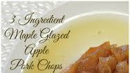 3 Ingredient Crockpot Maple Glazed Apple Pork Chops 3 Ingredient Crockpot Maple Glazed Apple Pork Chops