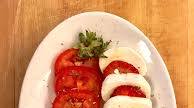 Strawberry-Tomato Caprese Salad Strawberry-Tomato Caprese Salad
