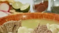 Receta de Pozole verde con carne de cerdo Receta de Pozole verde con carne de cerdo
