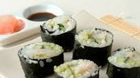 Avocado and Shrimp Sushi Avocado and Shrimp Sushi