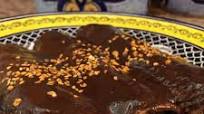 Enchiladas de mole negro Enchiladas de mole negro