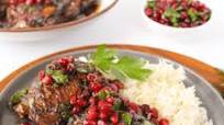 Pan Seared Chicken Thighs with Pomegranate Glaze Pan Seared Chicken Thighs with Pomegranate Glaze