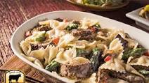 Beef and Bowtie Alfredo Beef and Bowtie Alfredo