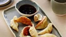 Pork Gyoza with Ginger Dipping Sauce Pork Gyoza with Ginger Dipping Sauce
