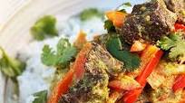 Wagyu Beef Cheek Thai Green Curry with Rice Wagyu Beef Cheek Thai Green Curry with Rice