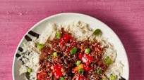 Beef Mince Sticky Chilli Stir-Fry Beef Mince Sticky Chilli Stir-Fry
