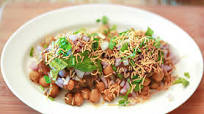 Chole Aloo Tikki Chaat Recipe - An Indian Street Food Snack Video Chole Aloo Tikki Chaat Recipe - An Indian Street Food Snack Video