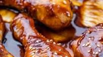 Honey Baked Chicken Drumstick Honey Baked Chicken Drumstick