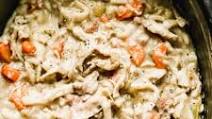 Crockpot Chicken and Noodles Crockpot Chicken and Noodles