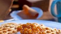 Vafler med brunost Vafler med brunost