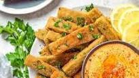 Hummus Fries with Spicy Tahini Dip Hummus Fries with Spicy Tahini Dip