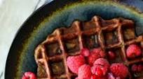 Chocolate Protein Waffles Chocolate Protein Waffles