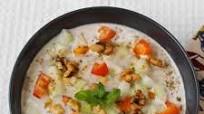 Savory oatmeal porridge with steel cut oats Savory oatmeal porridge with steel cut oats