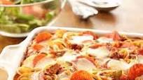 Pizza Spaghetti Casserole Pizza Spaghetti Casserole